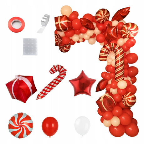 Weihnachtsballongirlande