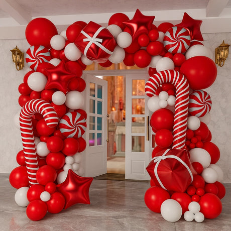 Weihnachtsballongirlande