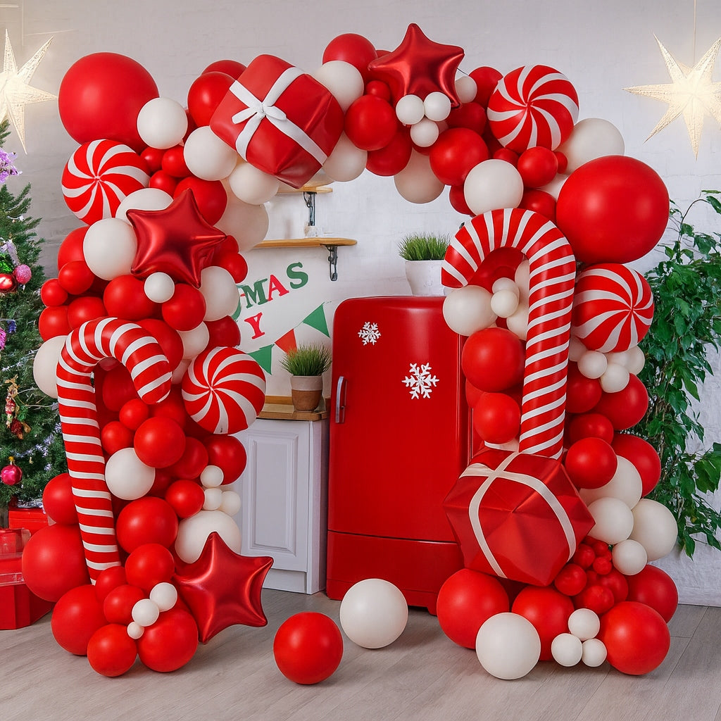 Weihnachtsballongirlande