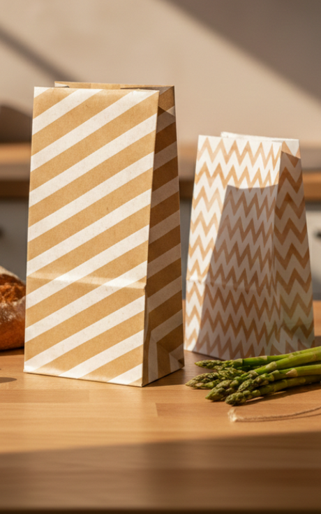 Papiertüten ohne Griff