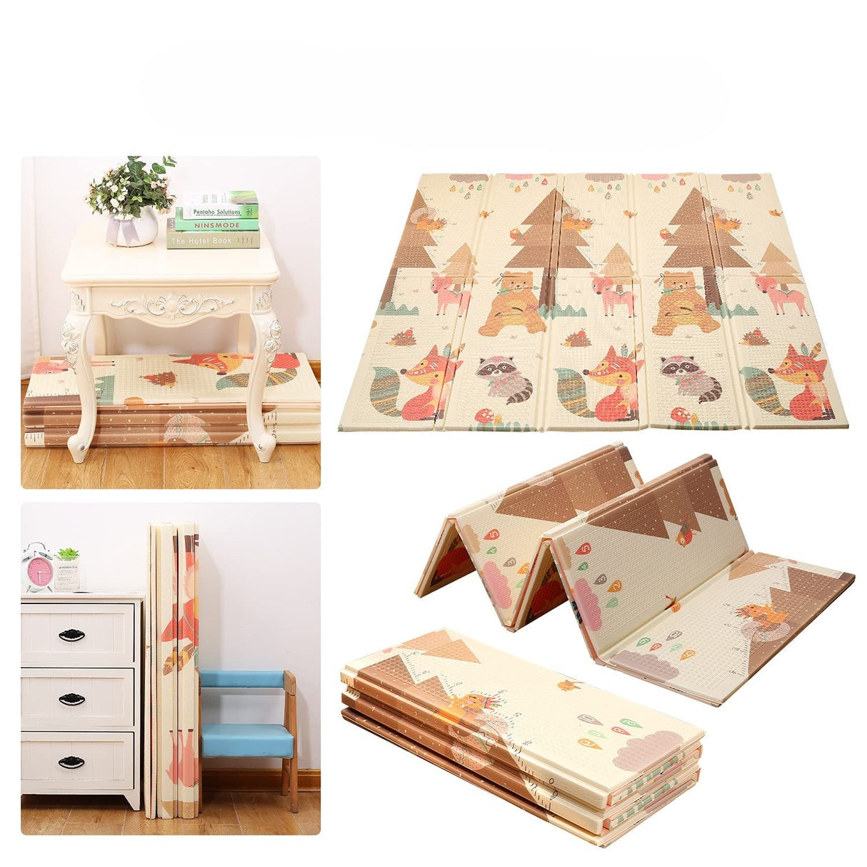 Faltbare XPE-Lernmatte 180×120 cm