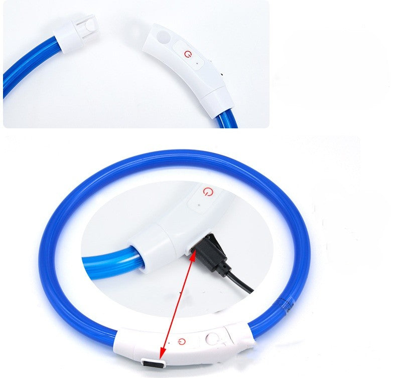 LED-Halsband für Hund oder Katze