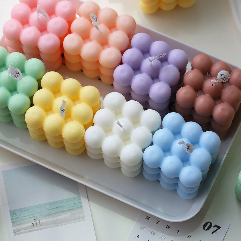 Seifenblasen-Kerzenwachs-Gussform