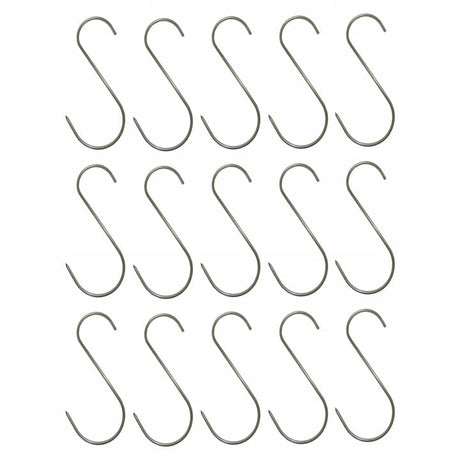 Räucherhaken aus Edelstahl 14 cm 3 mm 15 Stk.