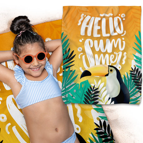 Baby Handtuch as Mikrofaser HELLO SUMMER