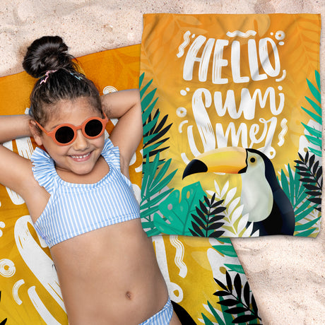 Baby Handtuch as Mikrofaser HELLO SUMMER