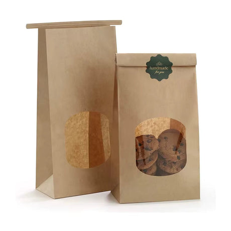 Papiertüte mit Fenster 20 Stück