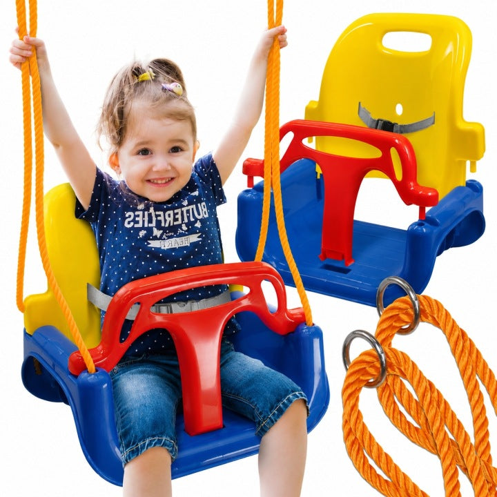 3-in-1 Kinderschaukel für den Garten