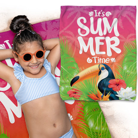 Baby Handtuch as Mikrofaser IT'S SUMMER TIME