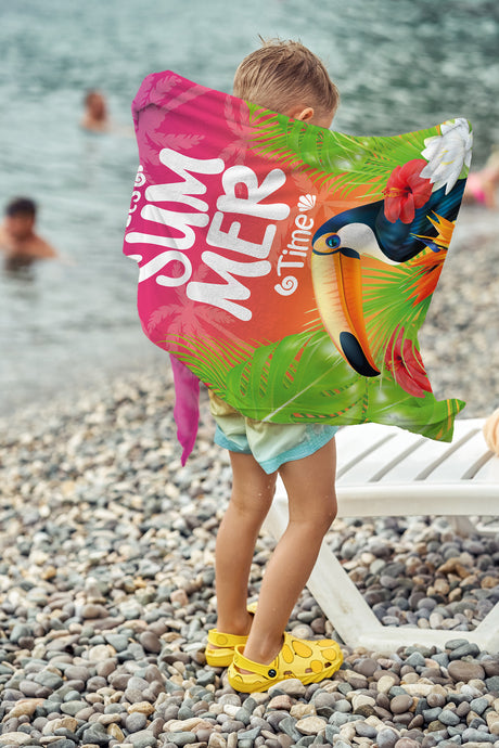 Baby Handtuch as Mikrofaser IT'S SUMMER TIME