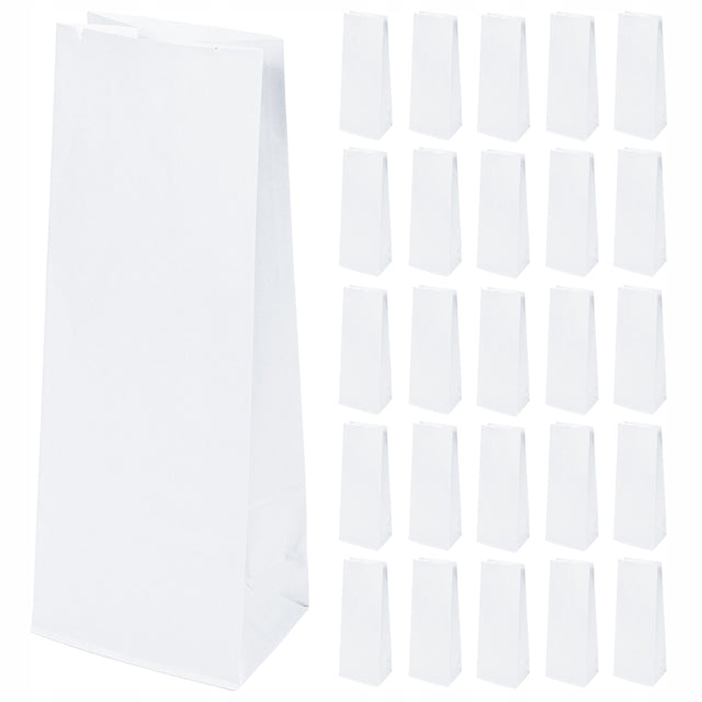 DIY ADVENTSKALENDER Papiertüten 8x6,5x19 cm - 24 Stück + 1 Stück GRATIS