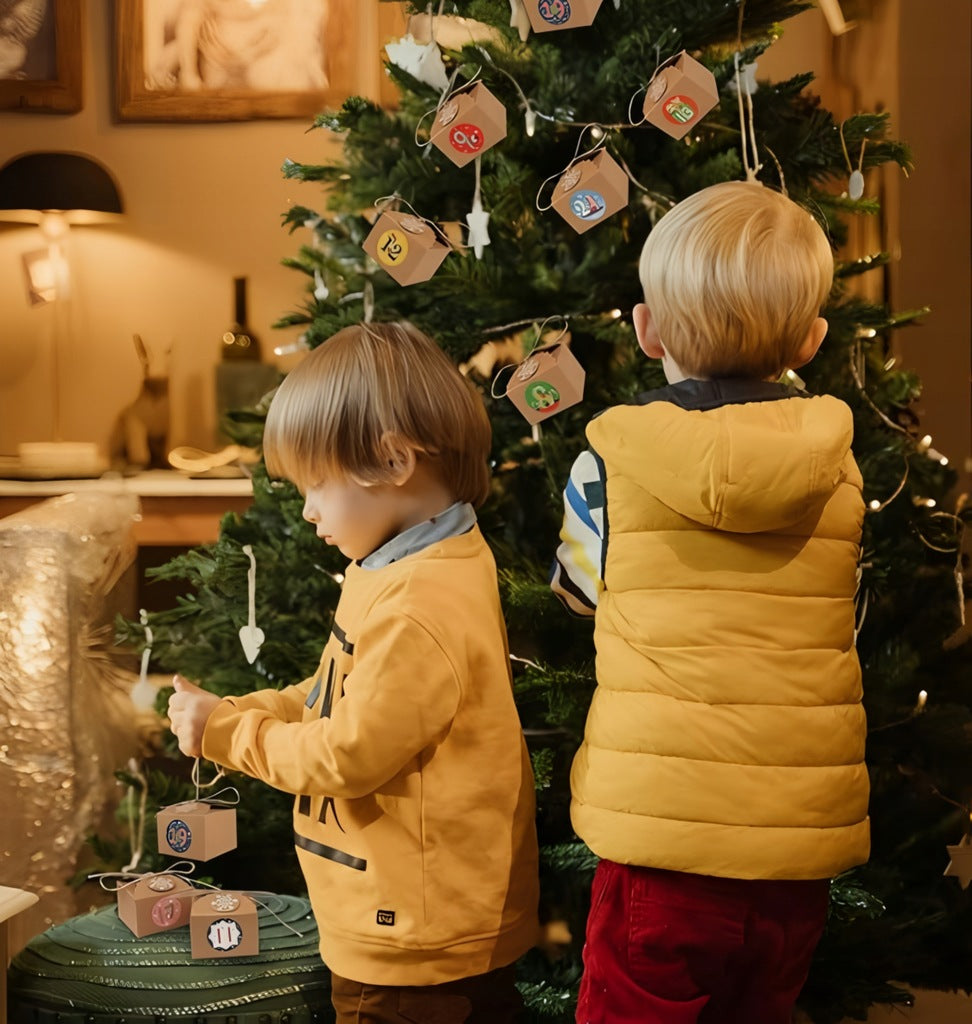 Adventskalender-Taschenset mit Zubehör