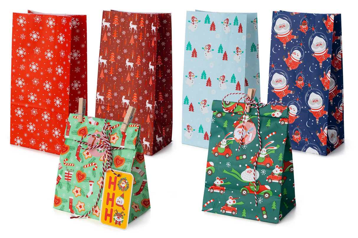 Adventskalender-Taschenset mit Zubehör