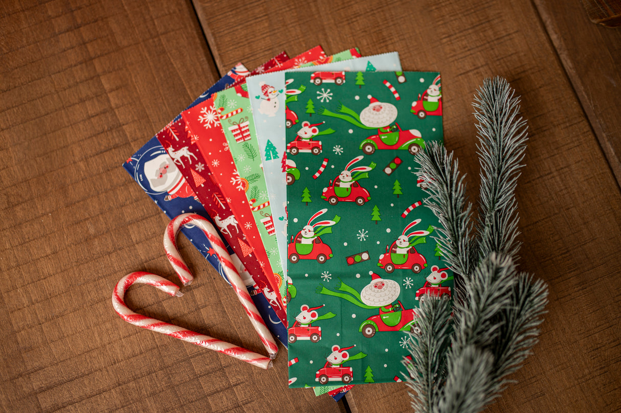 Adventskalender-Taschenset mit Zubehör