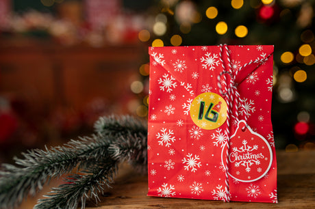 Adventskalender-Taschenset mit Zubehör