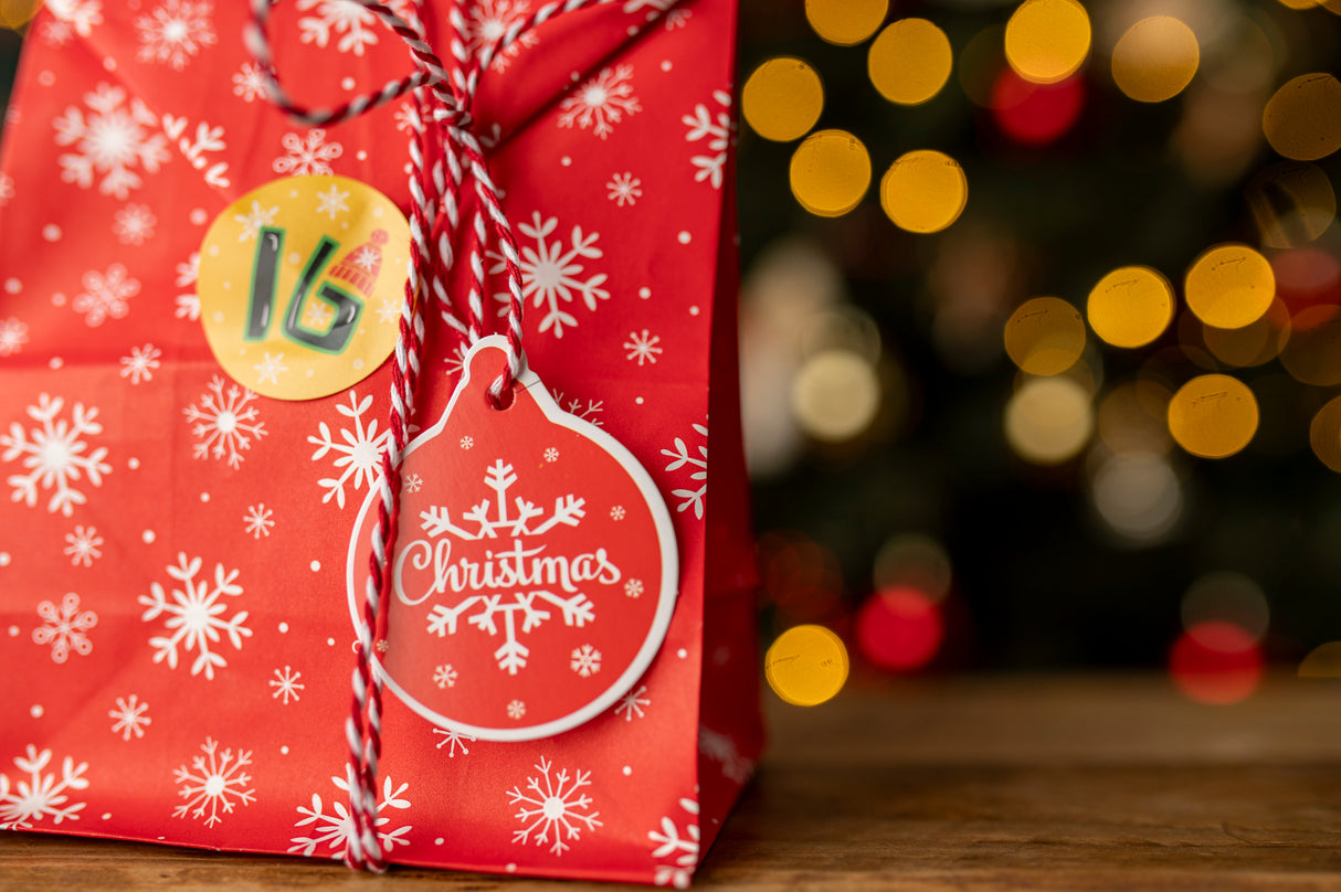 Adventskalender-Taschenset mit Zubehör