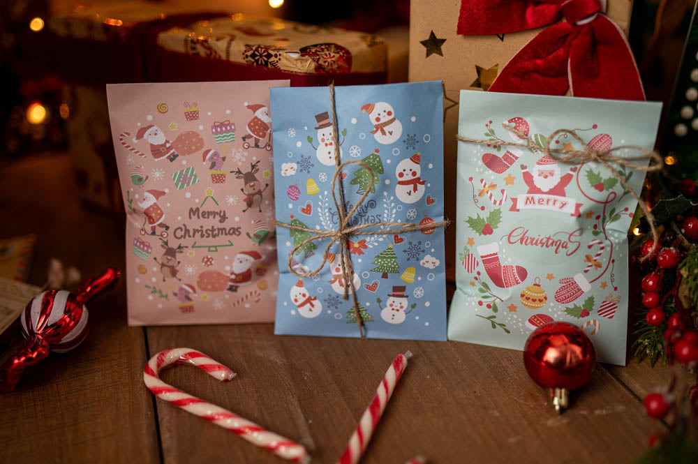 Adventskalender-Taschenset mit Zubehör