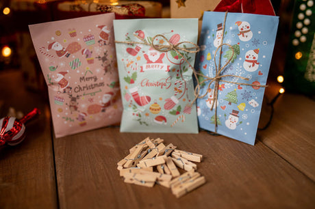 Adventskalender-Taschenset mit Zubehör