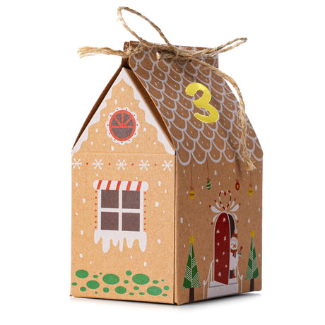 3D-Box Adventskalender Haus