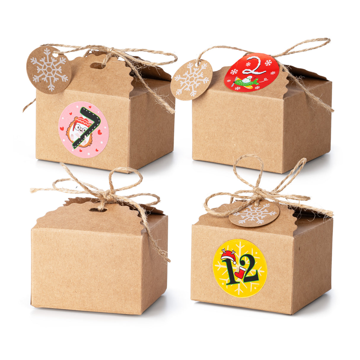 Adventskalender-Taschenset mit Zubehör