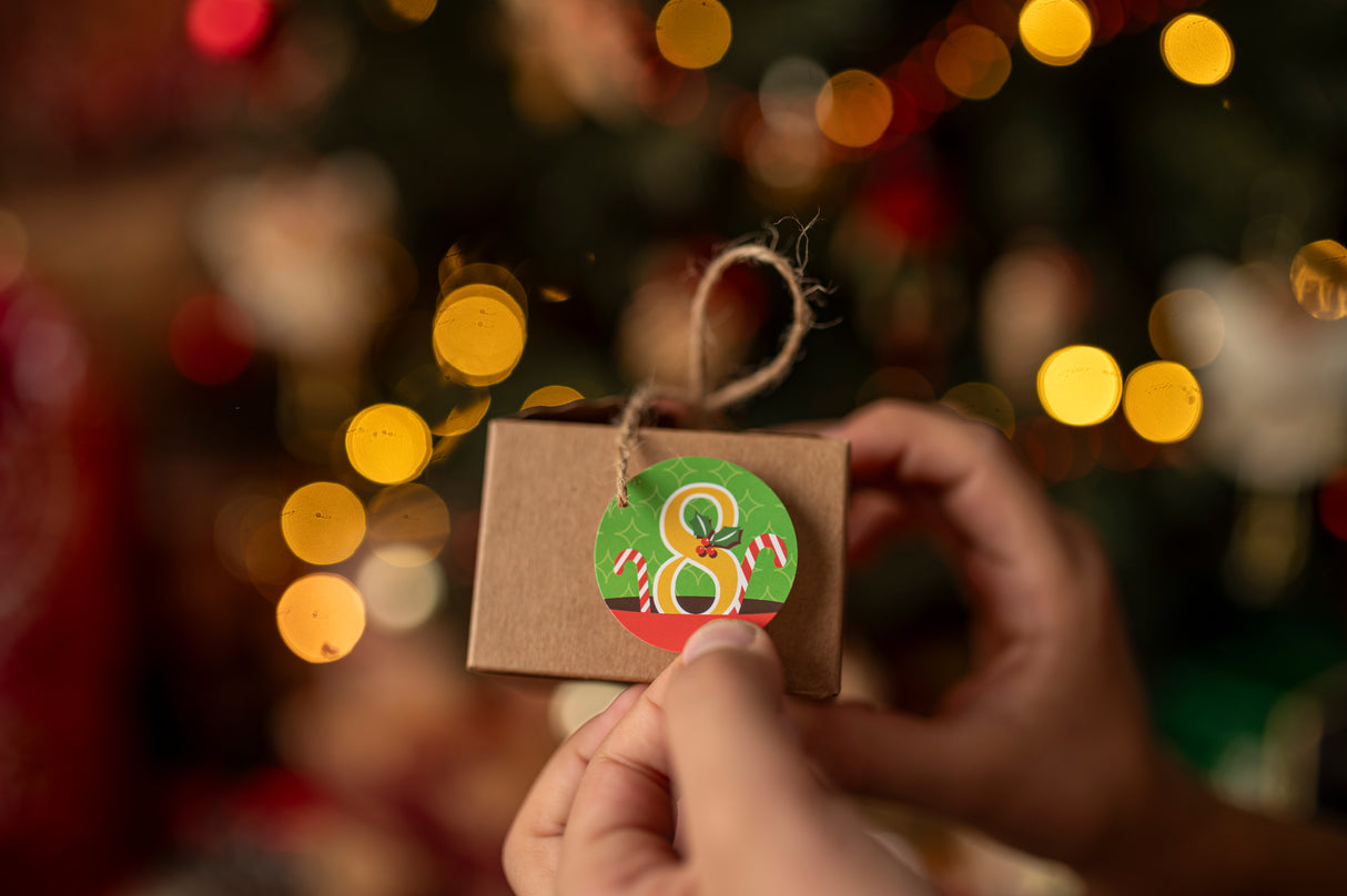 Adventskalender-Taschenset mit Zubehör