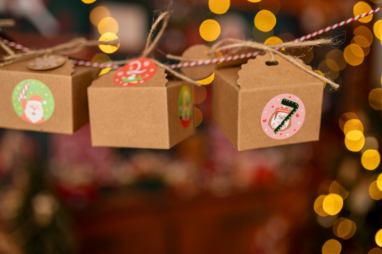 Adventskalender-Taschenset mit Zubehör