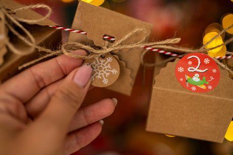 Adventskalender-Taschenset mit Zubehör