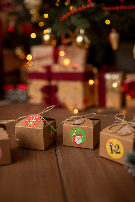 Adventskalender-Taschenset mit Zubehör