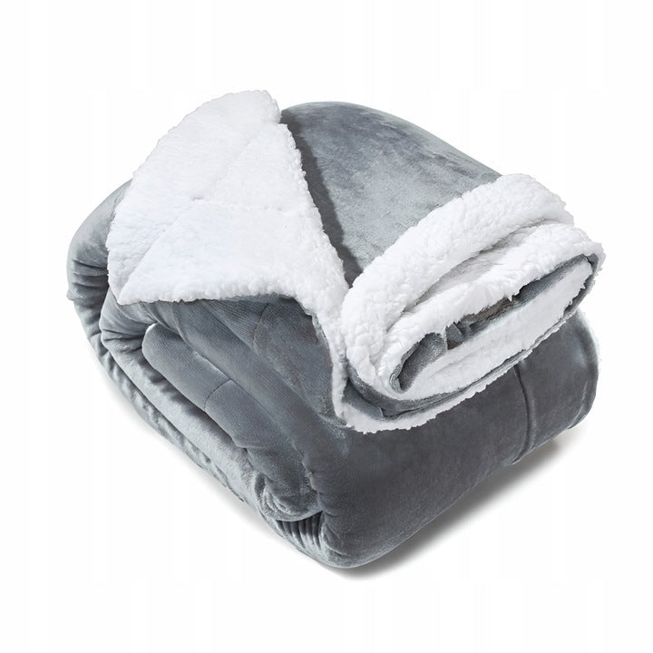 Doppelseitige Fleecedecke