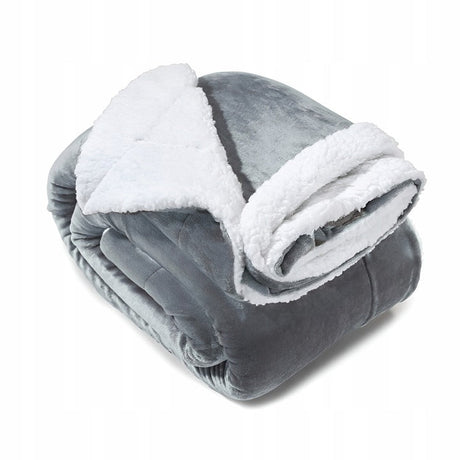 Doppelseitige Fleecedecke