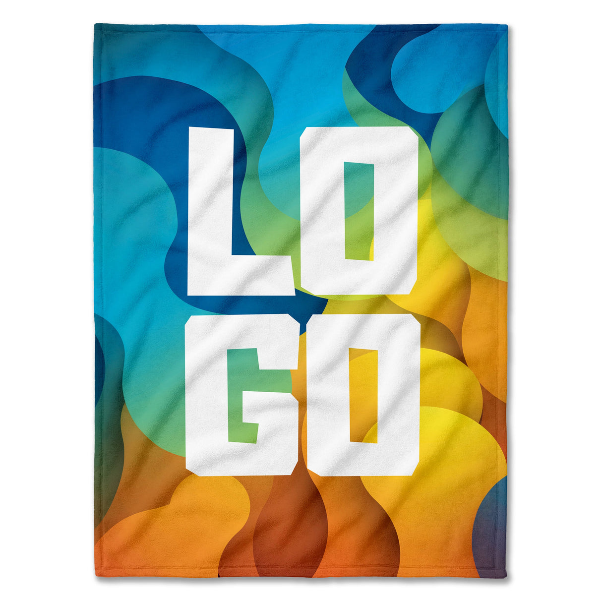 Stranddecke mit individuellem LOGO-Aufdruck 150x200 cm