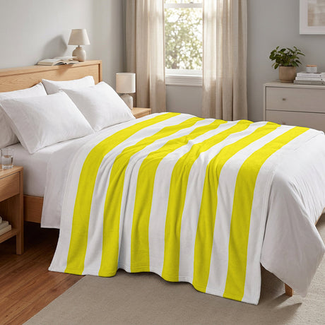 Stranddecke 150x200 cm gestreift - Verschiedene Farben