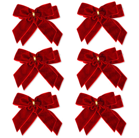 Schleifen Weihnachtsdeko 12 Stk