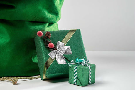 Schleifenband Weihnachtsdekoration SILBER