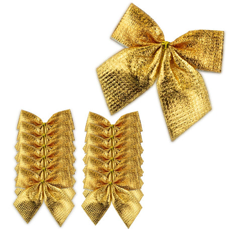 Schleifenband Weihnachtsdekoration GOLD