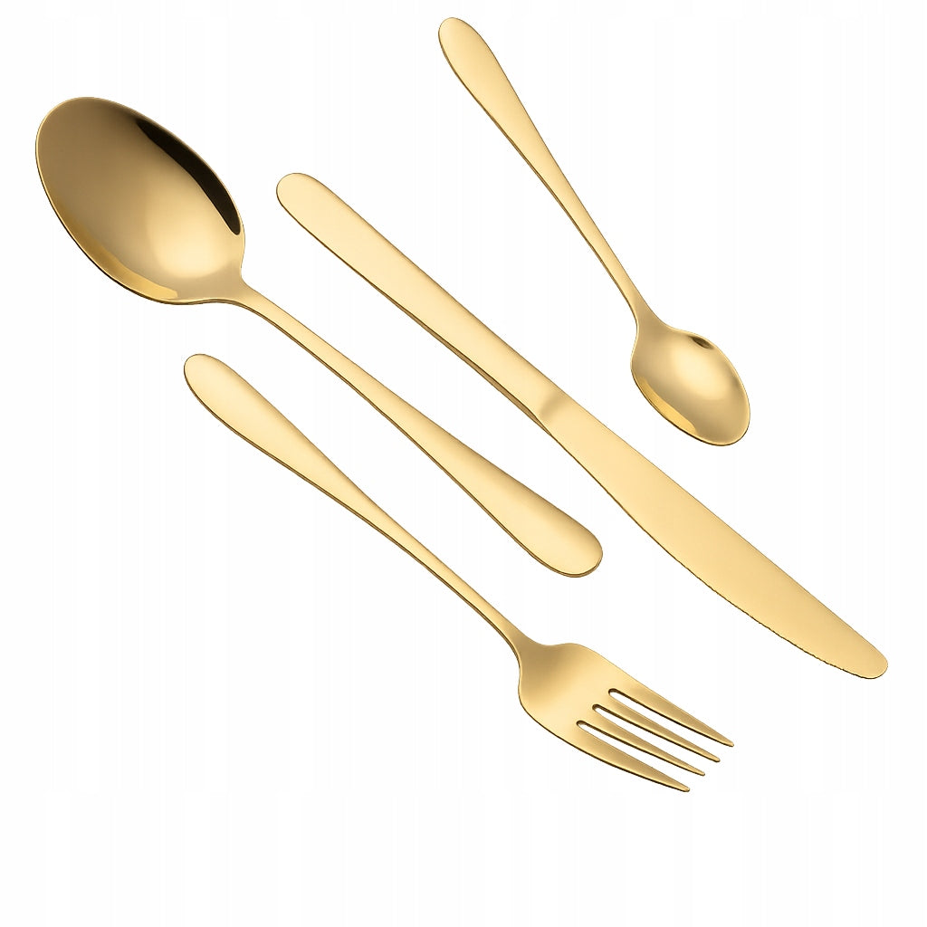 Goldbesteckset 16-teilig
