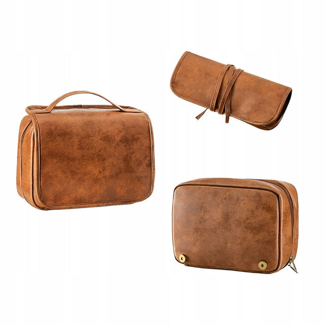Kosmetiktasche aus Leder