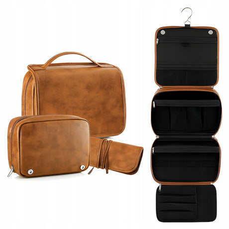 Kosmetiktasche aus Leder