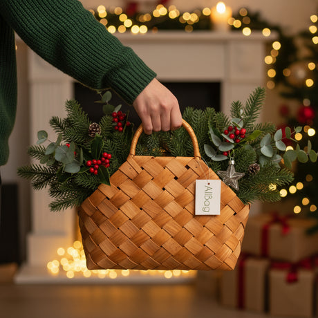 Dekorativer Geschenkkorb