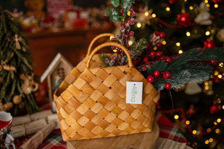 Dekorativer Geschenkkorb