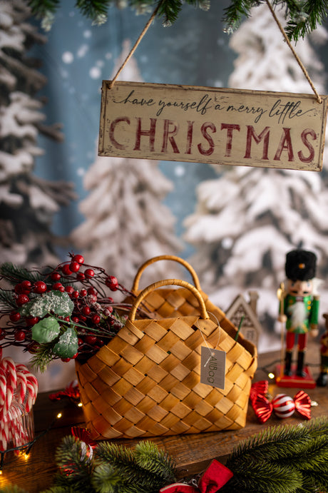 Dekorativer Geschenkkorb