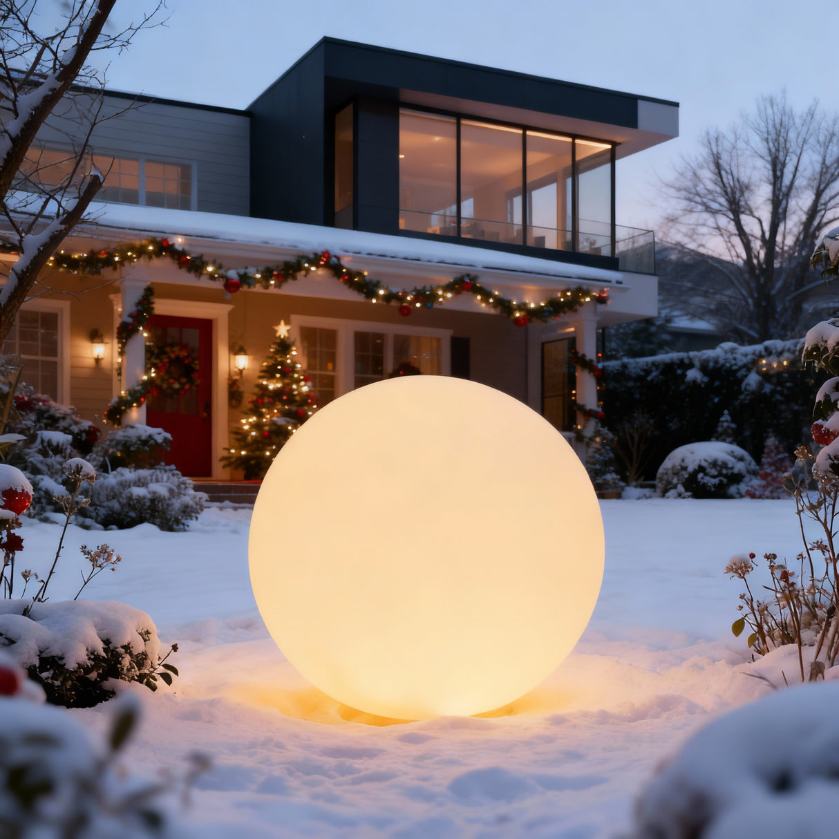 LED-Kugel 50cm Gartenlampe