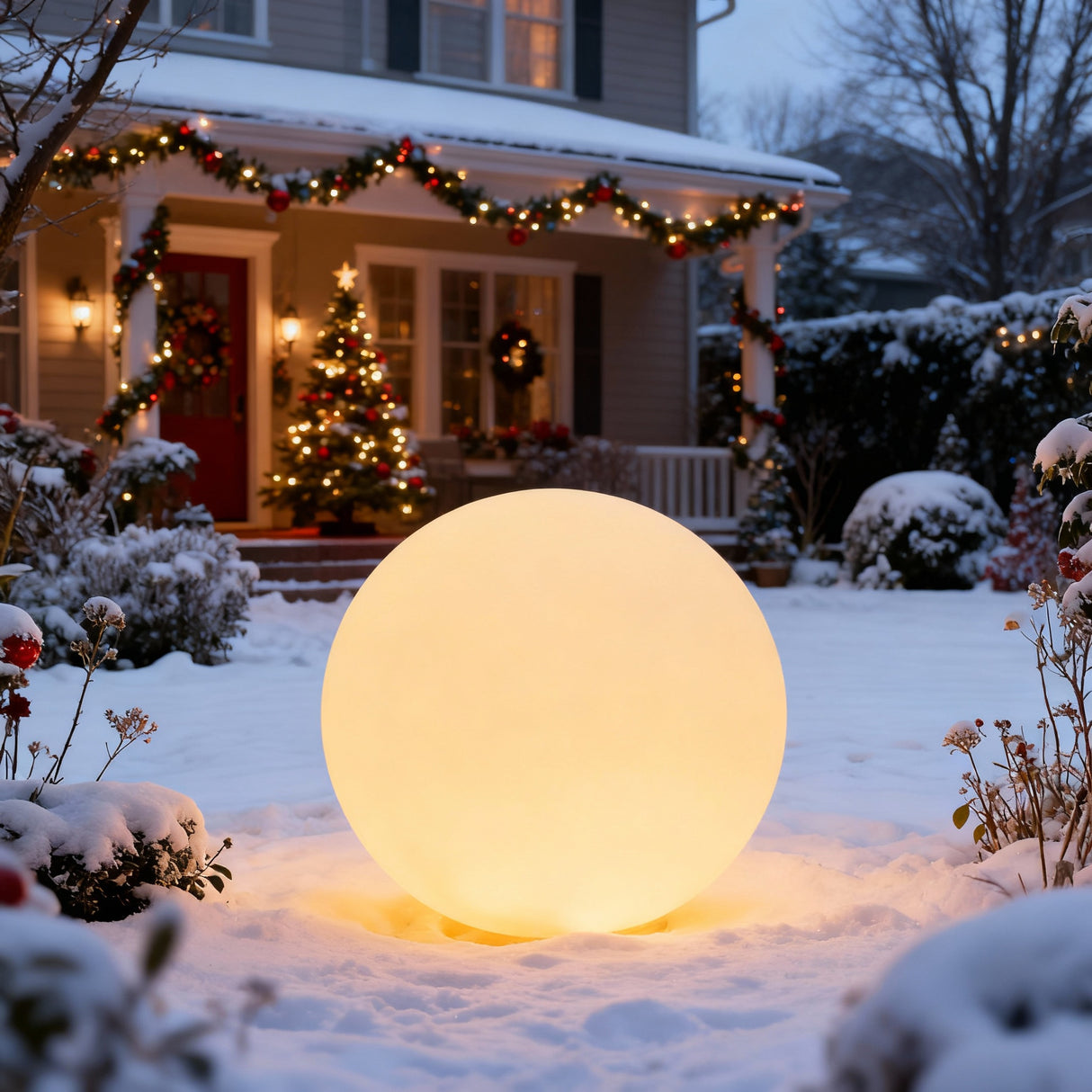 LED-Kugel 50cm Gartenlampe