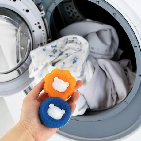 Waschbälle gegen Fusseln 2er-Set