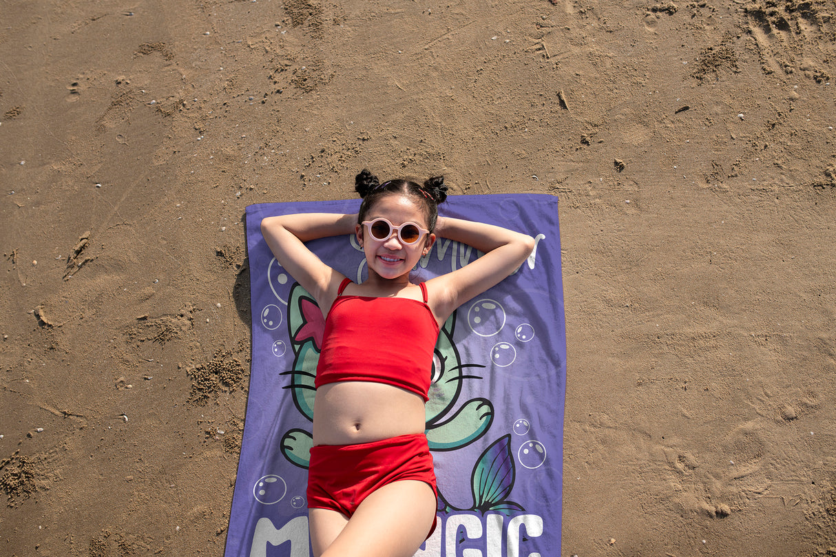 Baby Handtuch as Mikrofaser SUMMER MEOWGIC