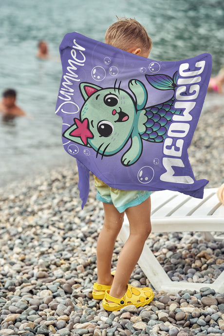 Baby Handtuch as Mikrofaser SUMMER MEOWGIC