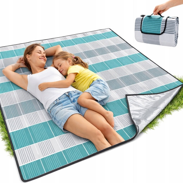 Wasserdichte Picknickdecke 200x200 cm