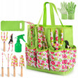 Gartenwerkzeug-Set 10-teilig mit Tasche