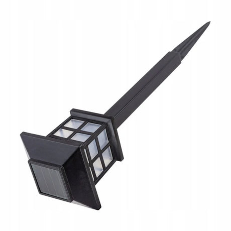 Solarbetriebene LED-Gartenlampen in Hausform, 6 Stück