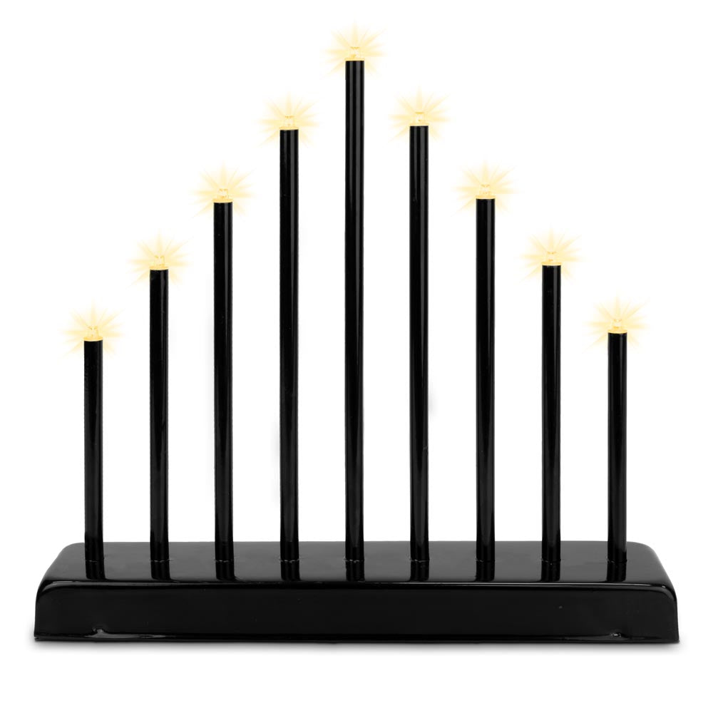 LED-Kerzenhalter für 9 Kerzen